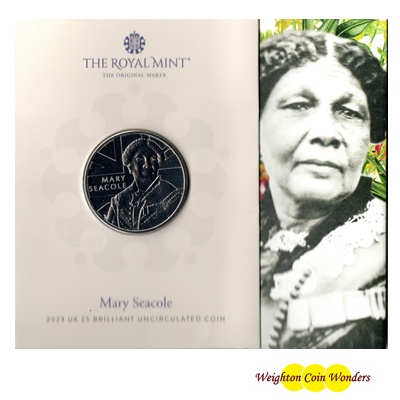 2023 BU £5 Coin Pack - Mary Seacole